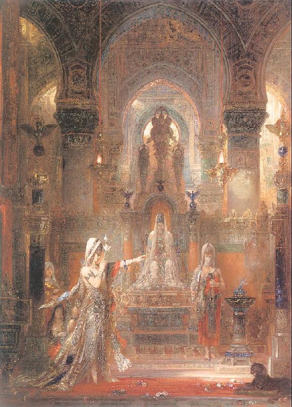 Gustave Moreau Salome Dancing before Herod oil painting image